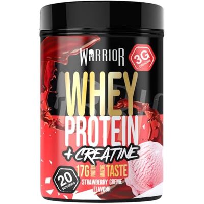 Warrior Supplements Warrior Whey Protein Plus Kreatin - 500g Warrior Supplements Warrior Whey Protein Plus Kreatin - 500g