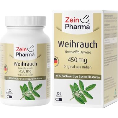 ZeinPharma Weihrauch 450 mg - Nahrungsergänzung ZeinPharma Weihrauch 450 mg - Nahrungsergänzung