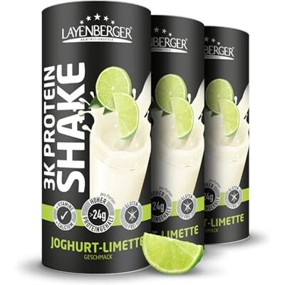Layenberger 3K Protein Shake Joghurt-Limette (3x360 g) Layenberger 3K Protein Shake Joghurt-Limette (3x360 g)