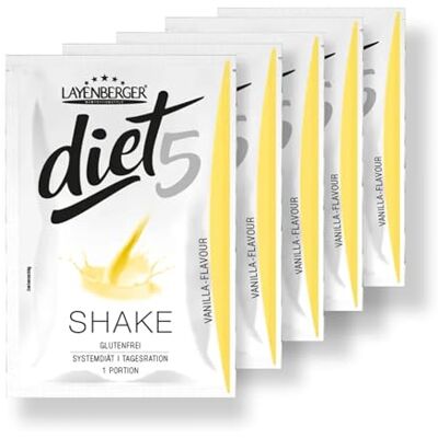 Layenberger diet5 Tagesrations-Diät Shake Vanilla (5x47 g) Layenberger diet5 Tagesrations-Diät Shake Vanilla (5x47 g)