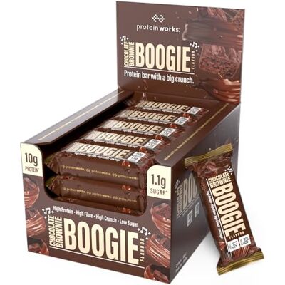 THE PROTEIN WORKS Protein Works Big Little Protein Riegel, 20er Pack, Schoko-Brownie Proteinreich, Zuckerarm, Ballaststoffreich, Gentechnikfrei, proteinreicher Snack THE PROTEIN WORKS Protein Works Big Little Protein Riegel, 20er Pack, Schoko-Brownie Proteinreich, Zuckerarm, Ballaststoffreich, Gentechnikfrei, proteinreicher Snack
