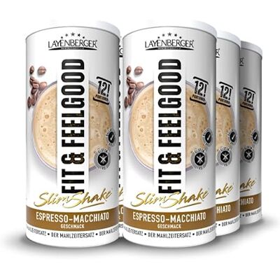 Layenberger Fit&Feelgood Slim Shake Powder Espresso-Macchiato (6x396 g) Layenberger Fit&Feelgood Slim Shake Powder Espresso-Macchiato (6x396 g)
