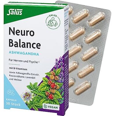 Salus Neuro Balance Ashwagandha Kapseln, 30 St. Kapseln Salus Neuro Balance Ashwagandha Kapseln, 30 St. Kapseln