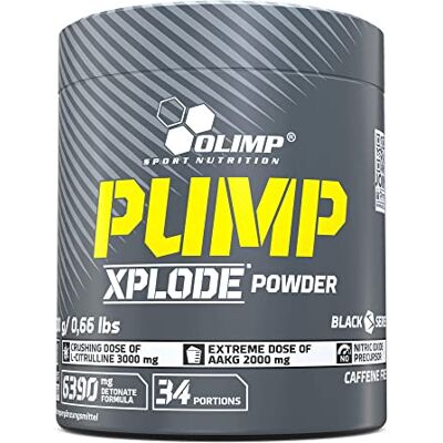 OLIMP SPORT NUTRITION Pump Xplode Powder, Fruit Punch, 300 g, Pre Workout Booster OLIMP SPORT NUTRITION Pump Xplode Powder, Fruit Punch, 300 g, Pre Workout Booster