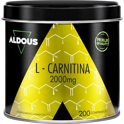 Aldous Bio L Carnitin 200 Tabletten Pre-Workout und Muskel-Recovery-Supplement Aldous Bio L Carnitin 200 Tabletten Pre-Workout und Muskel-Recovery-Supplement