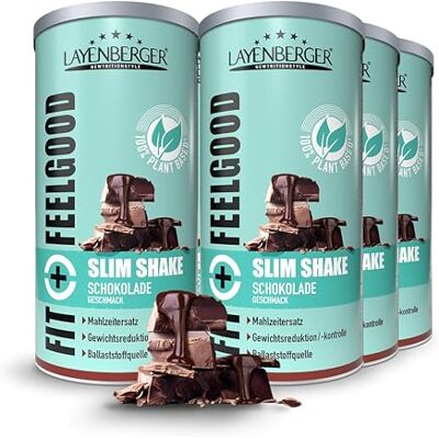 Layenberger Fit&Feelgood Slim Shake Powder vegan Schokolade (6x396 g) Layenberger Fit&Feelgood Slim Shake Powder vegan Schokolade (6x396 g)