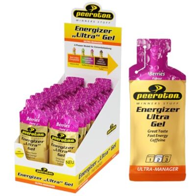Peeroton Energizer Ultra Berries Isotonic Energy Gel für maximale Ausdauer mit 26.5 g Kohlenhydraten Peeroton Energizer Ultra Berries Isotonic Energy Gel für maximale Ausdauer mit 26.5 g Kohlenhydraten