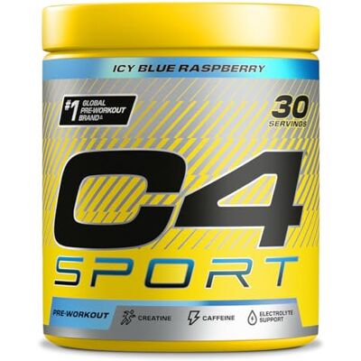 Cellucor C4 Sport 288 g Eissblau Himbeere - Pre-Workout Ergänzung Cellucor C4 Sport 288 g Eissblau Himbeere - Pre-Workout Ergänzung