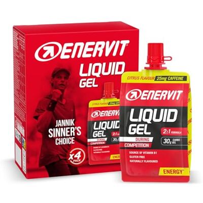 Enervit Sport Liquid Gel Citrus - Energieergänzung für Sport Enervit Sport Liquid Gel Citrus - Energieergänzung für Sport