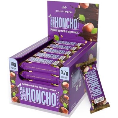 THE PROTEIN WORKS Protein Works Big Little Protein Riegel, 20er Pack, Schoko-Haselnuss Proteinreich, Zuckerarm, Ballaststoffreich, Gentechnikfrei, proteinreicher Snack THE PROTEIN WORKS Protein Works Big Little Protein Riegel, 20er Pack, Schoko-Haselnuss Proteinreich, Zuckerarm, Ballaststoffreich, Gentechnikfrei, proteinreicher Snack