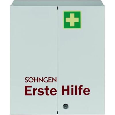 SÖHNGEN Medizinischer Schrank Rom DIN 13169 Weiß - Erste Hilfe SÖHNGEN Medizinischer Schrank Rom DIN 13169 Weiß - Erste Hilfe