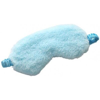 WIZBIOTECH Nette Flauschige Augenmaske für Schlaf Reisen Atmungsaktiv Eyeshade Augenabdeckung Augenblende Schlafmaske Kinder Erwachsene Blau WIZBIOTECH Nette Flauschige Augenmaske für Schlaf Reisen Atmungsaktiv Eyeshade Augenabdeckung Augenblende Schlafmaske Kinder Erwachsene Blau