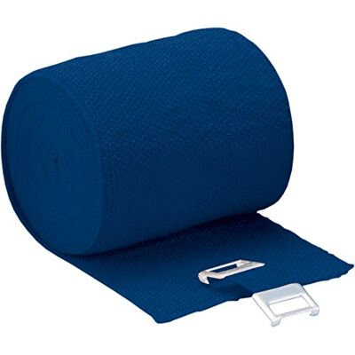 Höga Lastic-Color, blau, 4 cm x 5 m gedehnt, dauerelastische Idealbinde, 1er Pack (1 x 0.025 kg) Höga Lastic-Color, blau, 4 cm x 5 m gedehnt, dauerelastische Idealbinde, 1er Pack (1 x 0.025 kg)