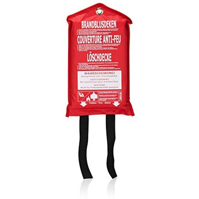 Smartwares Feuerdecke BBD130 - Brandschutzdecke 100x100cm Smartwares Feuerdecke BBD130 - Brandschutzdecke 100x100cm