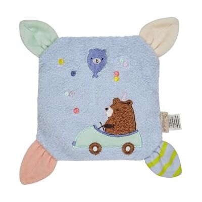 Sterntaler Wärmekissen Bär Bob aus weichem Polyester, mit Zipfeln in den Ecken, kuscheliger Applikation und herausnehmbarem Hafersäckchen, spendet Trost bei Wehwehchen, 20 × 20 × 3 cm – himmelblau Sterntaler Wärmekissen Bär Bob aus weichem Polyester, mit Zipfeln in den Ecken, kuscheliger Applikation und herausnehmbarem Hafersäckchen, spendet Trost bei Wehwehchen, 20 × 20 × 3 cm – himmelblau