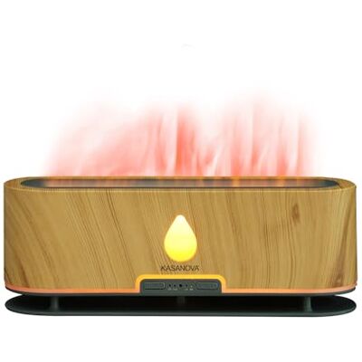 KASANOVA Elektrischer Diffusor mit Flammeneffekt - Diffusor, Luftbefeuchter, 200 ml KASANOVA Elektrischer Diffusor mit Flammeneffekt - Diffusor, Luftbefeuchter, 200 ml