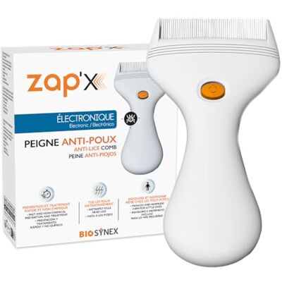 Zap'X ZAP X elektrischer Läusekamm. Zap'X ZAP X elektrischer Läusekamm.