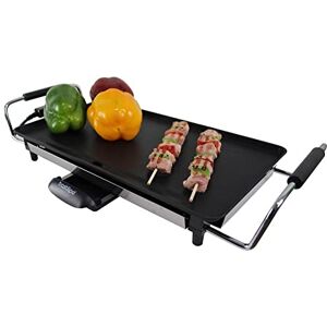 Bastilipo Fast Table Chef VFT-2000 Vulcano Antihaft-Grillplatte, 2000 W, 26 x 46 cm, fängt Fett auf Bastilipo Fast Table Chef VFT-2000 Vulcano Antihaft-Grillplatte, 2000 W, 26 x 46 cm, fängt Fett auf