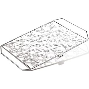 Enders ® Fisch- und Gemüsehalter, aus Edelstahl, flexibles Draht-Mesh zum Fixieren von Fisch oder Gemüse, klappbar, Grillzubehör, B 44 x T 25,5 x H 6,5 cm #8807 Enders ® Fisch- und Gemüsehalter, aus Edelstahl, flexibles Draht-Mesh zum Fixieren von Fisch oder Gemüse, klappbar, Grillzubehör, B 44 x T 25,5 x H 6,5 cm #8807