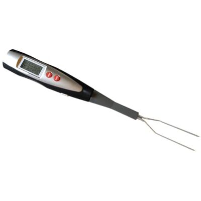 Cuisinart Digital programmierbare Temperaturgabel mit integrierter LED‑Leuchte – Digitales Fleischthermometer für Grill & Küche, Temperatursonde für Lebensmittel, für Innen‑ und Außenbereich Cuisinart Digital programmierbare Temperaturgabel mit integrierter LED‑Leuchte – Digitales Fleischthermometer für Grill & Küche, Temperatursonde für Lebensmittel, für Innen‑ und Außenbereich