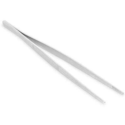 Weber Spitzzange (30cm), aus Edelstahl, ideal zum Wenden von feinem Grillgut wie Spargel, Garnelen, Muscheln oder Gemüse Silber (6208) Weber Spitzzange (30cm), aus Edelstahl, ideal zum Wenden von feinem Grillgut wie Spargel, Garnelen, Muscheln oder Gemüse Silber (6208)