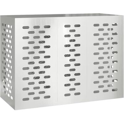 vidaXL Klimaanlagenabdeckung Silber 110 x 50 x 80 cm Verzinkter Stahl Die rauen Materialien und die strukturierte Oberfläche sehen echt gut aus, vidaXL Klimaanlagenabdeckung Silber 110 x 50 x 80 cm Verzinkter Stahl Die rauen Materialien und die strukturierte Oberfläche sehen echt gut aus,