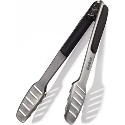 Enders ® Grillzange mit Lock Funktion,aus Edelstahl, sicherer und rutschfester Halt im Griffbereich, mit Lock-Funktion, komfortables Arbeiten am Grill, Grillzubehör, ca. L 35cm #8782 Enders ® Grillzange mit Lock Funktion,aus Edelstahl, sicherer und rutschfester Halt im Griffbereich, mit Lock-Funktion, komfortables Arbeiten am Grill, Grillzubehör, ca. L 35cm #8782