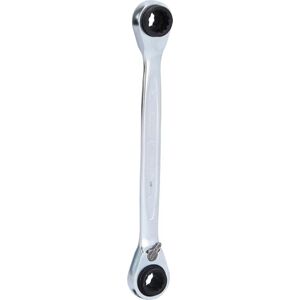 KS Tools 503.4541 4 in 1 GEARplus Doppel-Ratschenringschlüssel, umschaltbar, 8x9x10x11mm KS Tools 503.4541 4 in 1 GEARplus Doppel-Ratschenringschlüssel, umschaltbar, 8x9x10x11mm