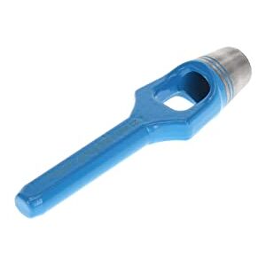 GEDORE Henkellocheisen für weiche Materialen, Ø 22 mm, Gummi Leder Dichtungen Stoff, rund, 160 mm lang, Stanzeisen, 570022 GEDORE Henkellocheisen für weiche Materialen, Ø 22 mm, Gummi Leder Dichtungen Stoff, rund, 160 mm lang, Stanzeisen, 570022