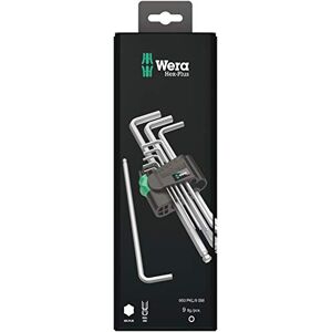 Wera 950 PKL/9 SM N SB Winkelschlüsselsatz, metrisch, gestellverchromt, 9-teilig Wera 950 PKL/9 SM N SB Winkelschlüsselsatz, metrisch, gestellverchromt, 9-teilig