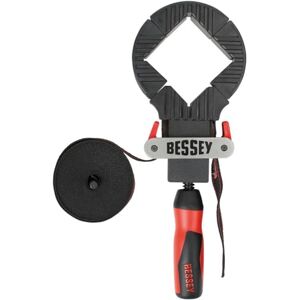BESSEY Bandspanner BAN400, Rechtwinklige Werkstücke mit 4 Kunststoffecken spannen, Gleichmäßiger Druck auf alle 4 Ecken, Gewicht 0,54 Kg BESSEY Bandspanner BAN400, Rechtwinklige Werkstücke mit 4 Kunststoffecken spannen, Gleichmäßiger Druck auf alle 4 Ecken, Gewicht 0,54 Kg