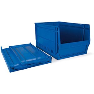Tayg 210020 Lagersichtkasten, Kunststoff, blau, faltbar, 600 x 400 x 325 mm Tayg 210020 Lagersichtkasten, Kunststoff, blau, faltbar, 600 x 400 x 325 mm