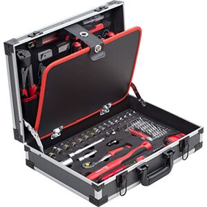 Meister Werkzeugkoffer 121-teilig Stabiler Alu-Koffer Werkzeug-Set Für Haushalt, Garage und Werkstatt / Profi Werkzeugkoffer befüllt / Werkzeugkiste / Werkzeugbox komplett mit Werkzeug / 8971460 Meister Werkzeugkoffer 121-teilig Stabiler Alu-Koffer Werkzeug-Set Für Haushalt, Garage und Werkstatt / Profi Werkzeugkoffer befüllt / Werkzeugkiste / Werkzeugbox komplett mit Werkzeug / 8971460