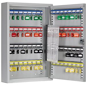 ARREGUI PL060 Schlüsselschrank Schlüsselkasten aus Stahl mit 60 verstellbaren und nummerierten Haken Schlüsselbox mit Schlüsselliste inkl. 60 Beschriftbare Schlüsselanhänger 45x30x8 cm Grau ARREGUI PL060 Schlüsselschrank Schlüsselkasten aus Stahl mit 60 verstellbaren und nummerierten Haken Schlüsselbox mit Schlüsselliste inkl. 60 Beschriftbare Schlüsselanhänger 45x30x8 cm Grau