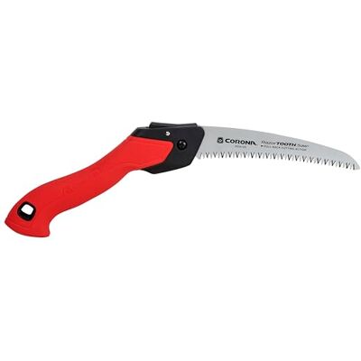 Corona Clipper Corona Tools RS16120 Klappsäge, 17,8 cm, Astsäge für Einhandbedienung, gebogene Handsäge, schneidet Äste bis zu 7,6 cm Durchmesser Corona Clipper Corona Tools RS16120 Klappsäge, 17,8 cm, Astsäge für Einhandbedienung, gebogene Handsäge, schneidet Äste bis zu 7,6 cm Durchmesser