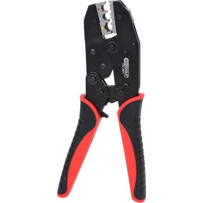 KS Tools 115.1425 Crimpzange für isolierte Kabelschuhe, 220mm KS Tools 115.1425 Crimpzange für isolierte Kabelschuhe, 220mm