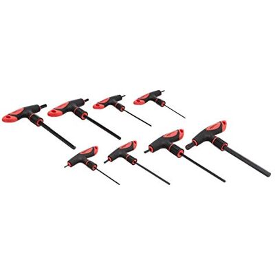 Amazon Innensechskantschlüssel-Set, mit T-Griff, 8 Teile, 2 -10 mm Amazon Innensechskantschlüssel-Set, mit T-Griff, 8 Teile, 2 -10 mm