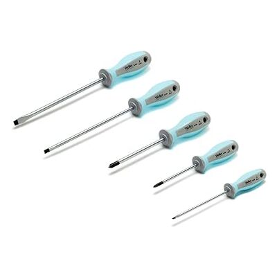 Xcelite Weller XPE500 5‑teiliges ESD‑sicheres Schraubendreher‑Set – Kreuzschlitz & Schlitz, Pro Series Xcelite Weller XPE500 5‑teiliges ESD‑sicheres Schraubendreher‑Set – Kreuzschlitz & Schlitz, Pro Series