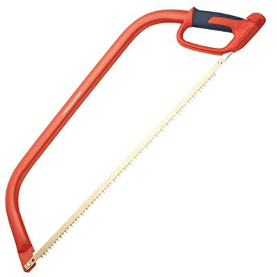 Jackson B9824BOWSAW Predator Bügelsäge 24" (610 mm) – Kohlenstoffstahl, Zapfenzahn-Zähne, Ergonomischer Griff, Einstellbare Spannung – Für Hartholz & Trockenholz Jackson B9824BOWSAW Predator Bügelsäge 24" (610 mm) – Kohlenstoffstahl, Zapfenzahn-Zähne, Ergonomischer Griff, Einstellbare Spannung – Für Hartholz & Trockenholz