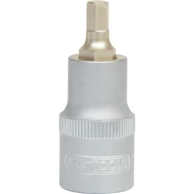 KS Tools 1/2' Bit-Stecknuss Innensechskant, kurz, 22mm, auf Hänger KS Tools 1/2' Bit-Stecknuss Innensechskant, kurz, 22mm, auf Hänger