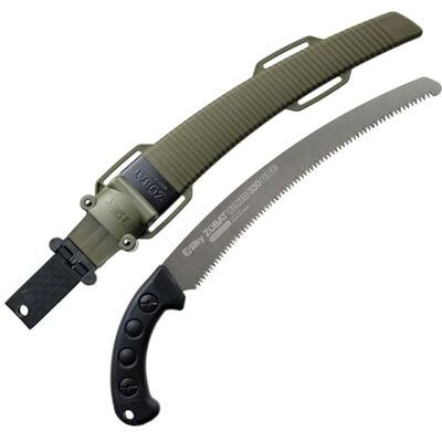 Silky Zübat Ultimate Professional Handsäge 330 mm, 6,5–7,5 Zähne/30 mm Profi-Astsäge der neuen Generation für Baumpfleger – progressive Gokai-Me-Verzahnung, vernickelt, neue Scheide Silky Zübat Ultimate Professional Handsäge 330 mm, 6,5–7,5 Zähne/30 mm Profi-Astsäge der neuen Generation für Baumpfleger – progressive Gokai-Me-Verzahnung, vernickelt, neue Scheide