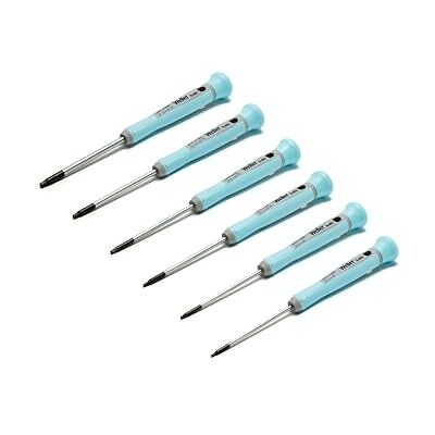 Xcelite Weller XPTX600 6‑teiliges ESD‑sicheres Torx®‑Präzisionsschraubendreher‑Set – Pro Series, mit Aufbewahrungskoffer Xcelite Weller XPTX600 6‑teiliges ESD‑sicheres Torx®‑Präzisionsschraubendreher‑Set – Pro Series, mit Aufbewahrungskoffer