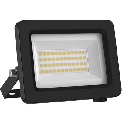 Osram LED-Flutlicht mit Energieeffizienzklasse A, schwarzes Aluminiumgehäuse, 10 W, 1750 lm, für Außenanwendungen, kompaktes Design, leichtes Gewicht, einfache Montage, LED nicht austauschbar Osram LED-Flutlicht mit Energieeffizienzklasse A, schwarzes Aluminiumgehäuse, 10 W, 1750 lm, für Außenanwendungen, kompaktes Design, leichtes Gewicht, einfache Montage, LED nicht austauschbar