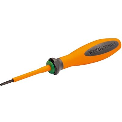 KLEIN TOOLS 636100EINS Isolierter Schraubendreher Torx T10 × 60 mm Für Elektroinstallation, Schaltschrankmontage & Wartung elektrischer Anlagen 1000V VDE Made in Germany KLEIN TOOLS 636100EINS Isolierter Schraubendreher Torx T10 × 60 mm Für Elektroinstallation, Schaltschrankmontage & Wartung elektrischer Anlagen 1000V VDE Made in Germany