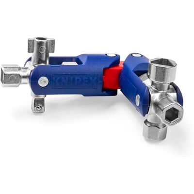KNIPEX Universalschlüssel JointKey Quadro für gängige Absperrsysteme 63 mm, 00 11 06 V04 KNIPEX Universalschlüssel JointKey Quadro für gängige Absperrsysteme 63 mm, 00 11 06 V04