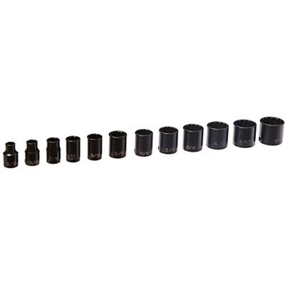Grey Pneumatic Grau Pneumatische (1202) 3/20,3 cm Drive 12 12-Kant Standard Länge Socket Set Grey Pneumatic Grau Pneumatische (1202) 3/20,3 cm Drive 12 12-Kant Standard Länge Socket Set