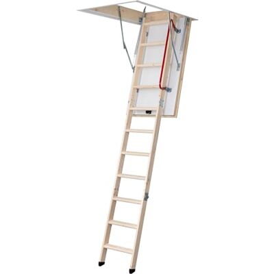 DOLLE Dachbodentreppe 120x60 cm, Bodentreppe gedämmt, U-Wert 0,77 3-teilige Dachbodenleiter für 285 cm Raumhöhe, 150 kg Traglast, inkl. Isolierung, Rohbaumaß 120x60 cm DOLLE Dachbodentreppe 120x60 cm, Bodentreppe gedämmt, U-Wert 0,77 3-teilige Dachbodenleiter für 285 cm Raumhöhe, 150 kg Traglast, inkl. Isolierung, Rohbaumaß 120x60 cm