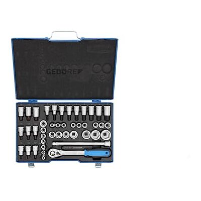GEDORE Steckschlüssel-Satz 1/2 Zoll 42-Teilig, ITX 19 INU-20 GEDORE Steckschlüssel-Satz 1/2 Zoll 42-Teilig, ITX 19 INU-20