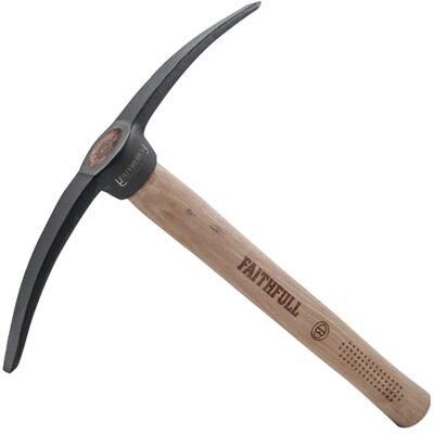 Faithfull Mörtelpickel – Meißel & Spitze – Maurerwerkzeug mit FSC-zertifiziertem Hickory-Stiel zum Abkratzen von Mörtel, Abrichten von Ziegeln und Ausheben von Lehm – 300 mm (12 Zoll) Faithfull Mörtelpickel – Meißel & Spitze – Maurerwerkzeug mit FSC-zertifiziertem Hickory-Stiel zum Abkratzen von Mörtel, Abrichten von Ziegeln und Ausheben von Lehm – 300 mm (12 Zoll)