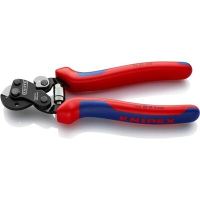 KNIPEX Drahtseilschere auch für hochfeste Drahtseile mit Mehrkomponenten-Hüllen 160 mm, 95 62 160 KNIPEX Drahtseilschere auch für hochfeste Drahtseile mit Mehrkomponenten-Hüllen 160 mm, 95 62 160